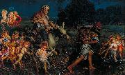 William Holman Hunt The Triumph of the Innocents painting